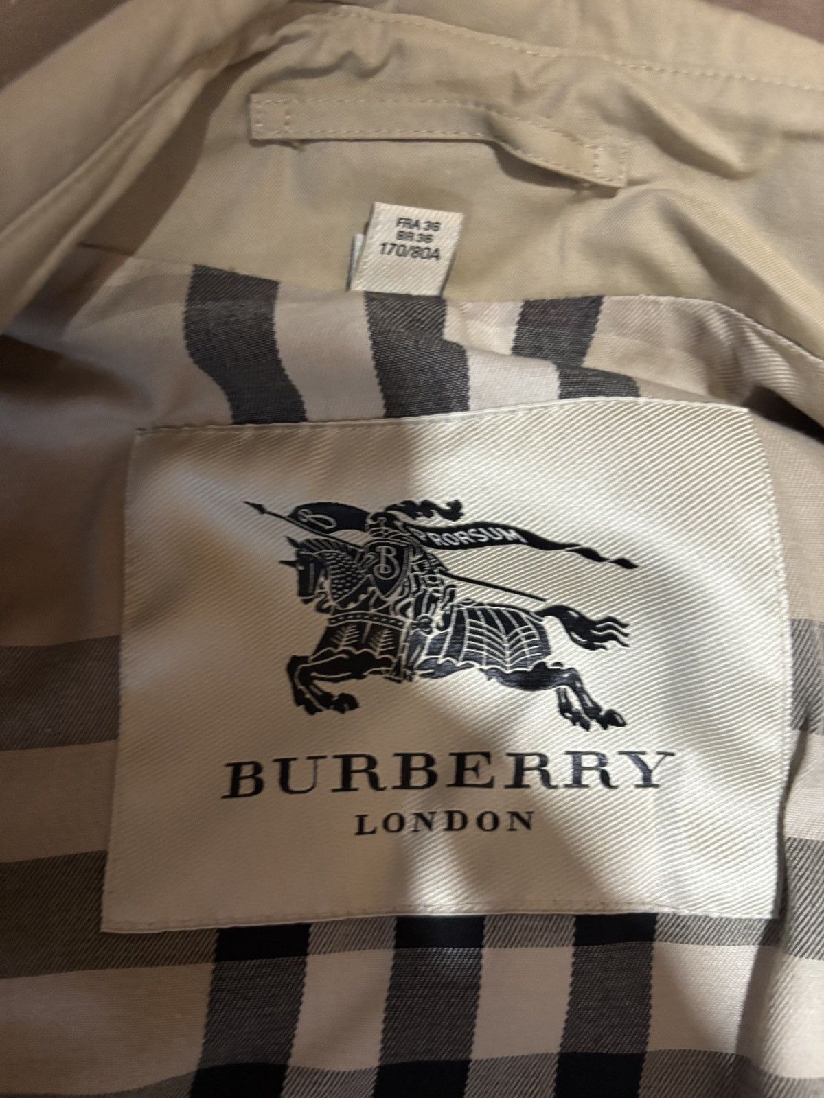 Burberry Burberry trench coat Size XS / US 0-2 / IT 36-38 - 7 Thumbnail