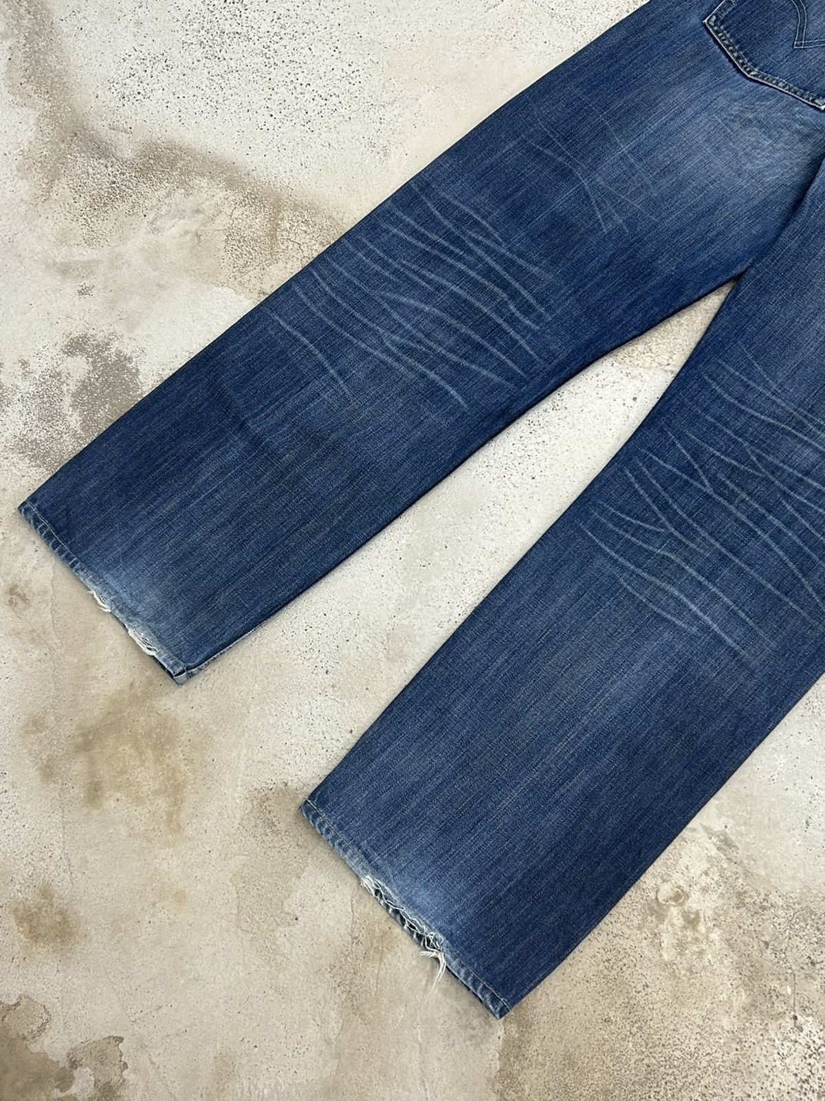 Levi's Levis 503 Relaxed Fit Blue Jeans Baggy Style Size US 33 - 7 Thumbnail