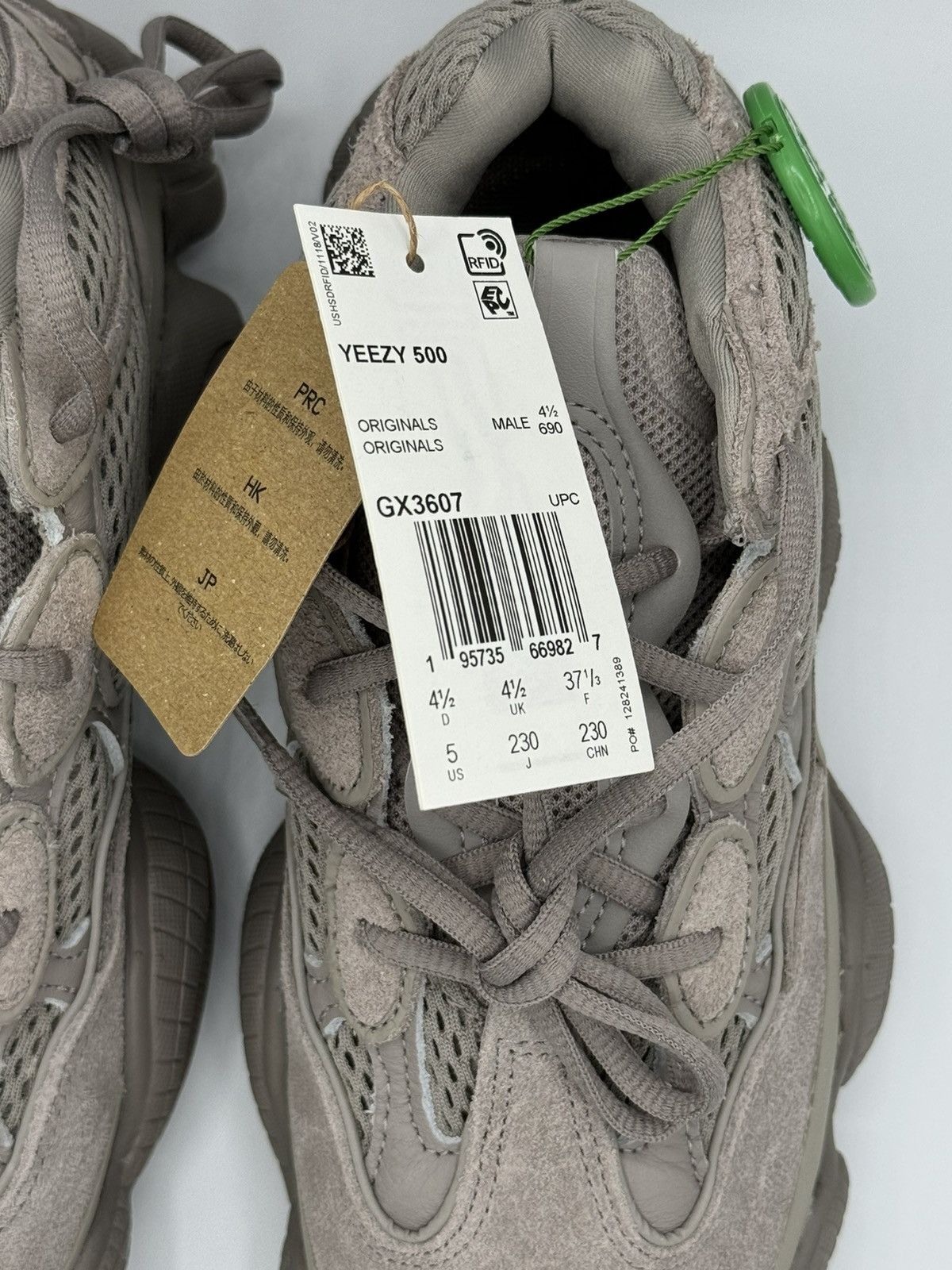 Adidas × Kanye West × Yeezy YEEZY 500 ASHGRAY SIZE 5 Size US 5 / EU 37 - 4 Thumbnail
