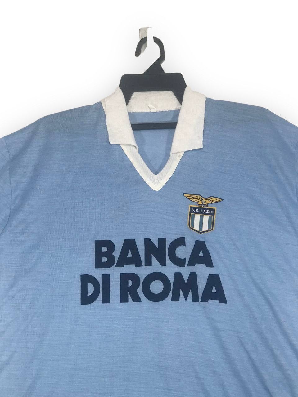 Vintage Vintage Società Sportiva Lazio ss italy jersey series A Size US L / EU 52-54 / 3 - 2 Thumbnail