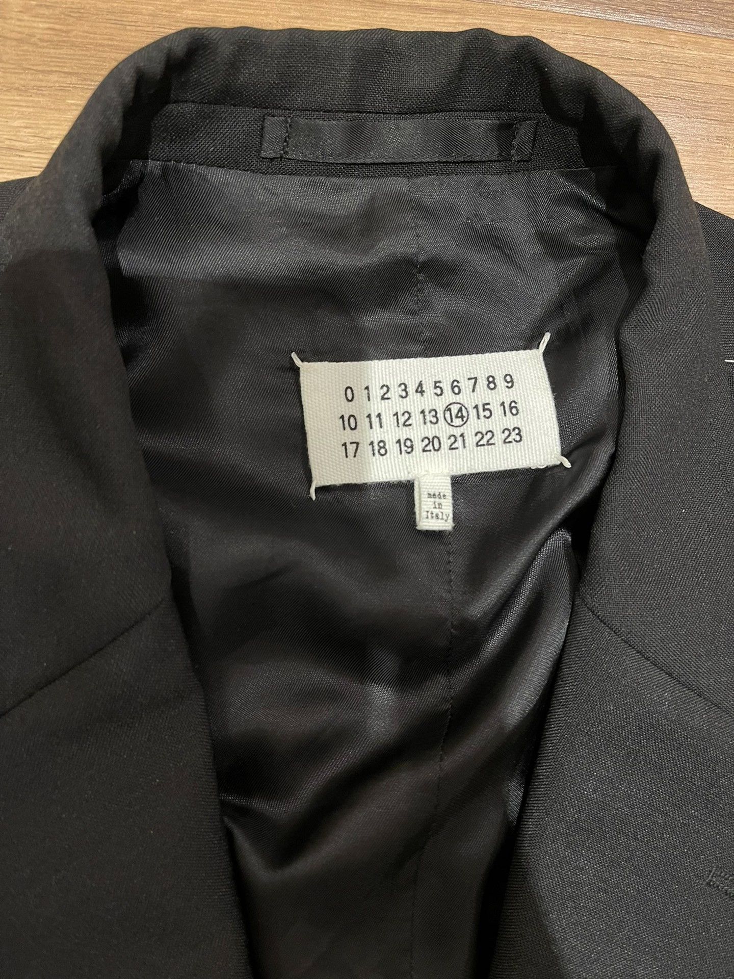 Maison Margiela Maison Margiela Clear line stitching suit jacket 2501-Nexta Size US S / EU 44-46 / 1 - 4 Thumbnail