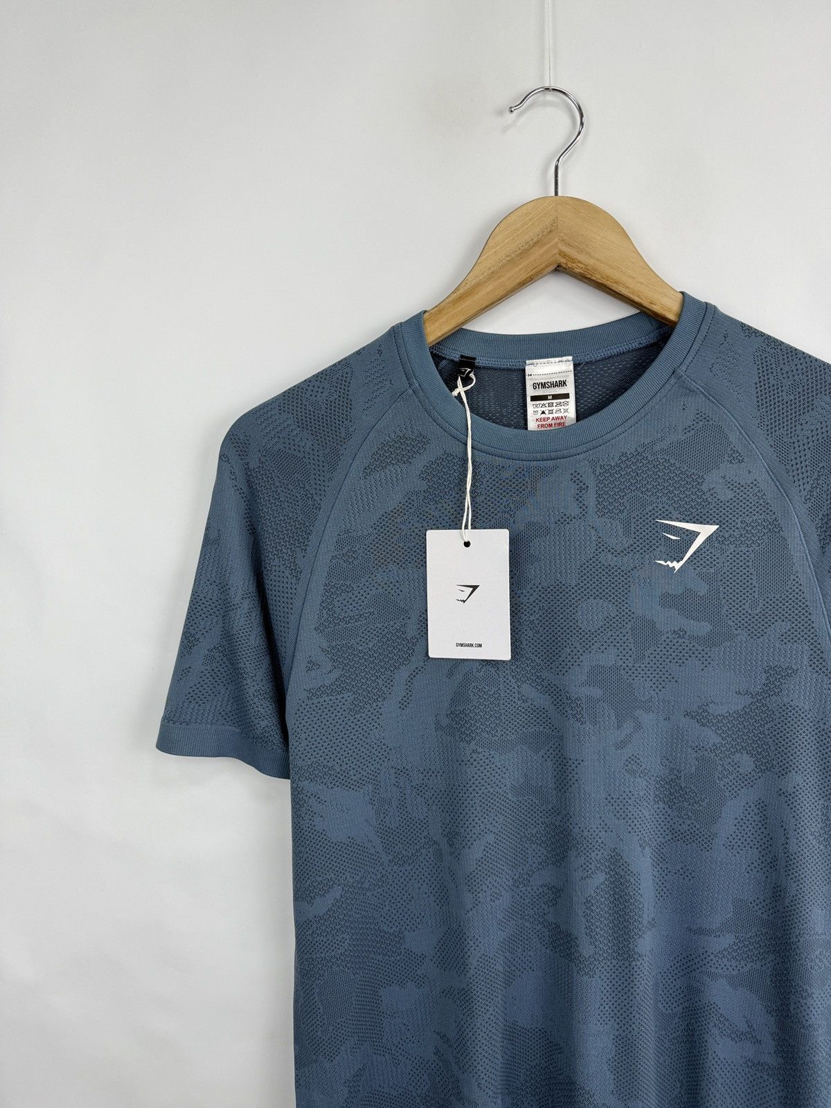 Gymshark 🇺🇸 ❗️NEW Gymshark Geo Seamless Training T-Shirt Y2K onyx style Size US M / EU 48-50 / 2 - 9 Thumbnail