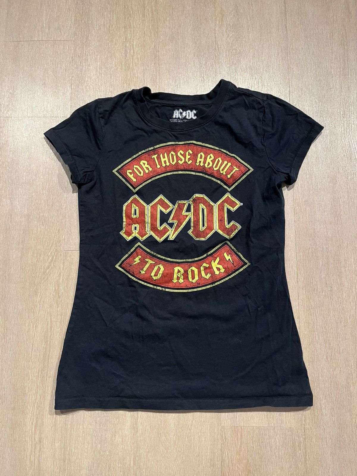 AC/DC AC/DC Shirt Large Womens Size L / US 10 / IT 46 - 2 Thumbnail