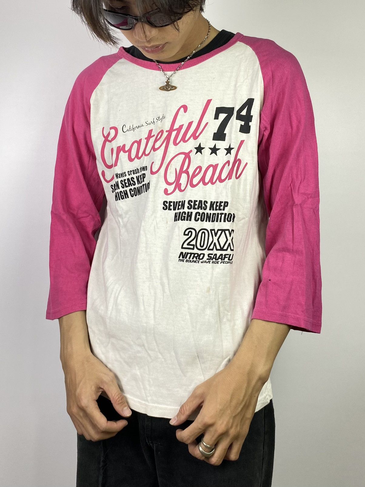 Hysteric Glamour × If Six Was Nine × Japanese Brand 2000s grateful beach reglan ifsixwasnine style Size US M / EU 48-50 / 2 - 5 Thumbnail