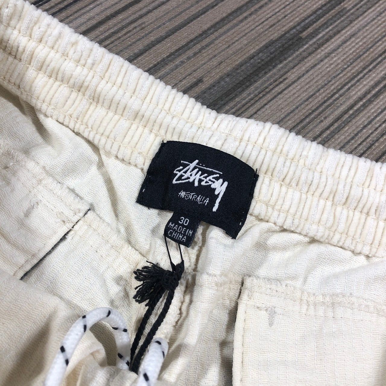 Stussy × Vintage Stussy Wide Wale Cord Box Shorts Size US 30 / EU 46 - 5 Thumbnail