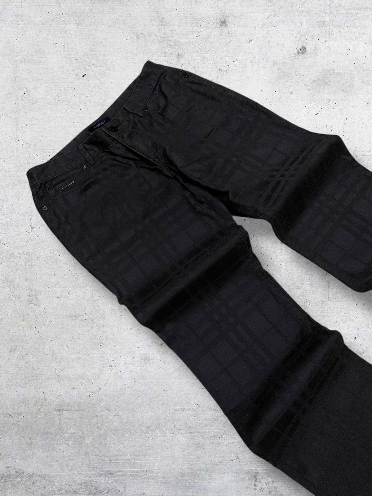 Burberry VINTAGE BURBERRY DESIGNER 90S OG CHECKERED STREET PANT STYLE Size US 29 - 7 Thumbnail