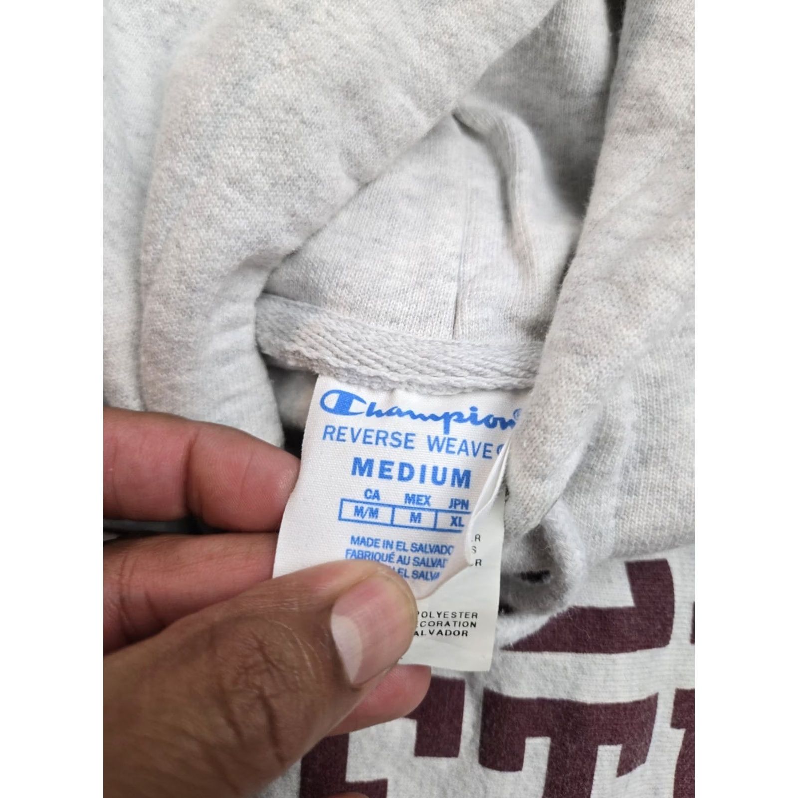 Champion Phillips Exeter Champion Reverse Weave Hoodie Mens Gray Medium Size US M / EU 48-50 / 2 - 6 Thumbnail