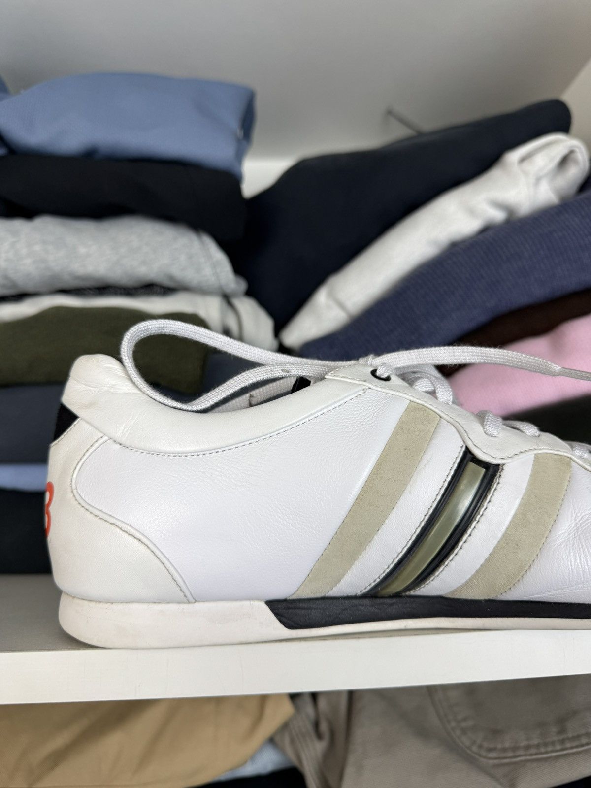 Y-3 Adidas x Y-3 Yohji Yamamoto Sala Sneakers Size UK 10 D Size US 10.5 / EU 43-44 - 17 Thumbnail