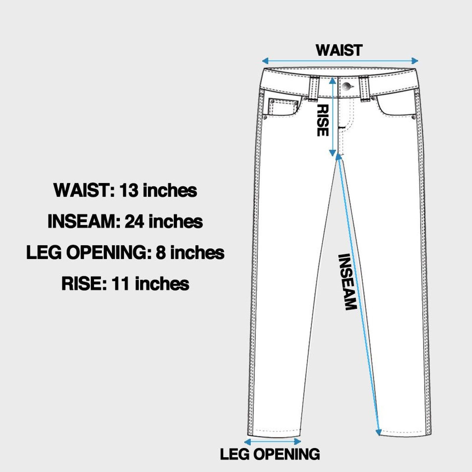 Levi's × Vintage Levi's Jeans 26x24 Ribcage Straight Distressed Denim Pants Size US 26 / EU 42 - 8 Thumbnail