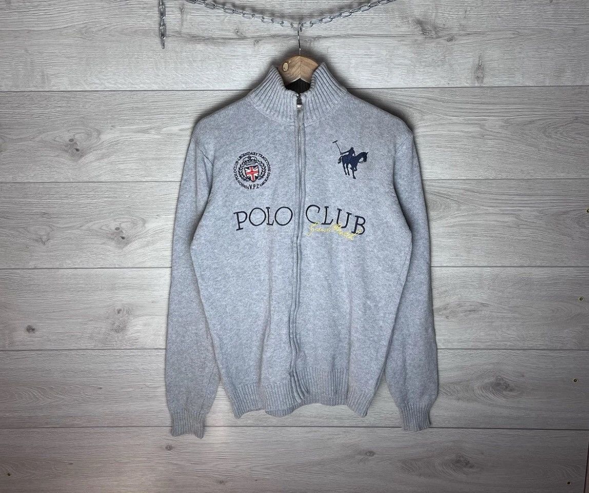 Polo Ralph Lauren Men fool zip Polo club size L vintage Y2K Size US L / EU 52-54 / 3 - 1 Thumbnail