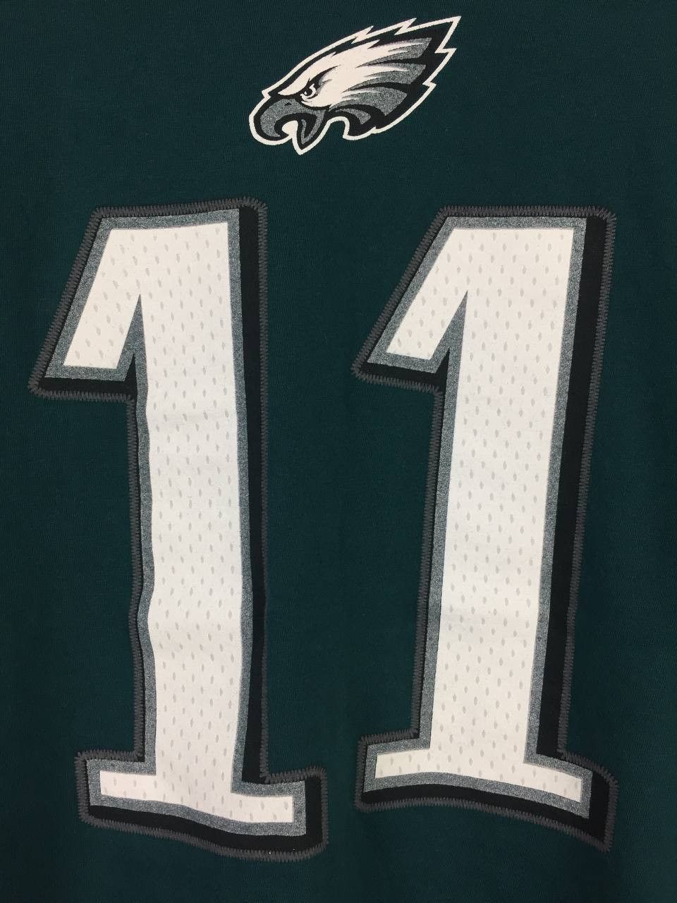 NFL × Vintage Fanatics Pro Line NFL Philadelphia Eagles Carson Wentz Tee Size US M / EU 48-50 / 2 - 7 Thumbnail