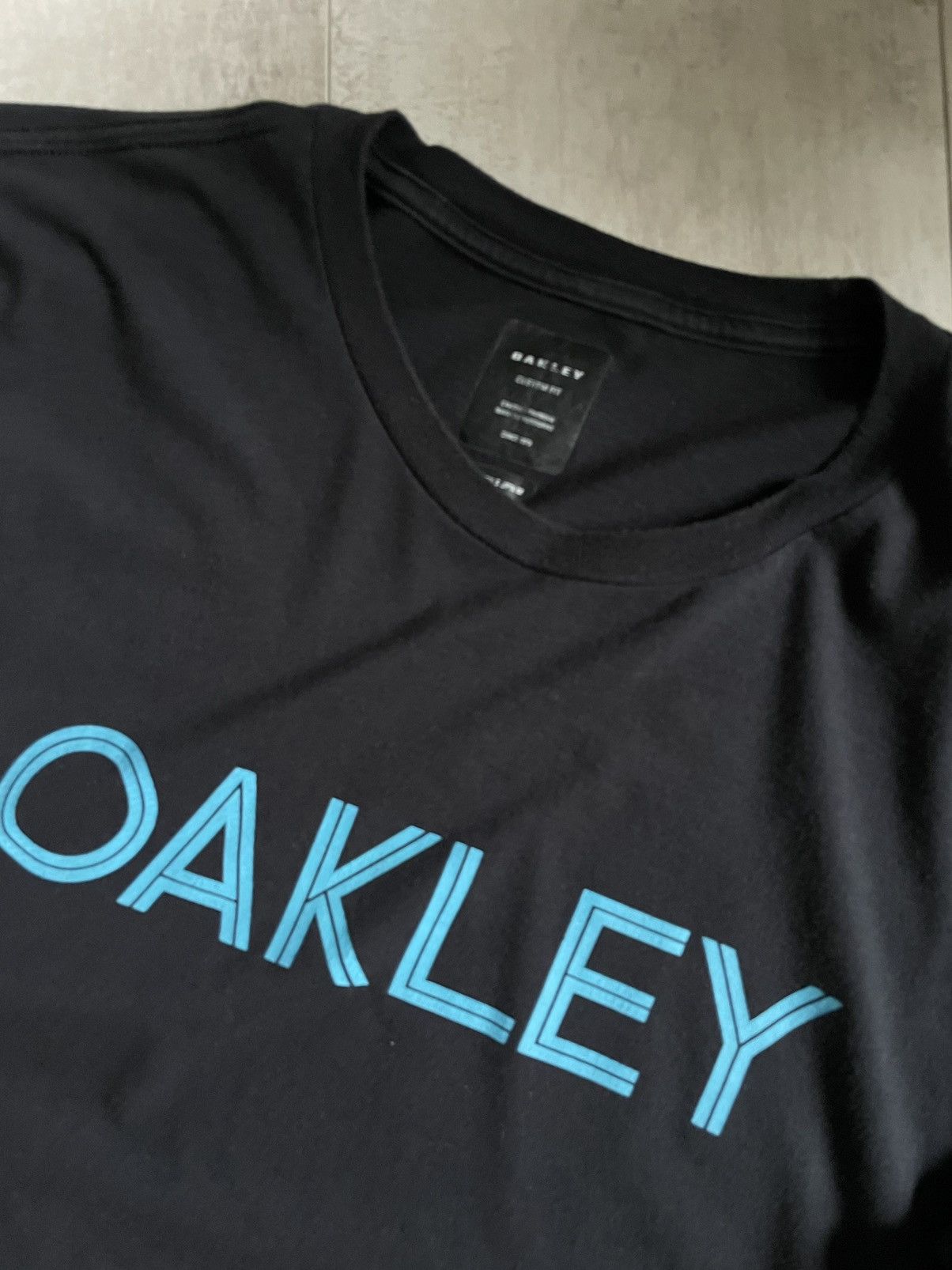 Oakley × Vintage Oakley Long Sleeve Vintage Y2K 00’s Big Printed Logo Size US S / EU 44-46 / 1 - 4 Thumbnail