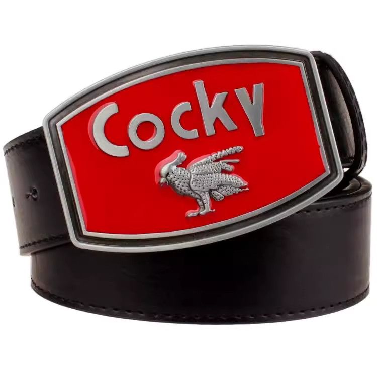 Designer New Design Vintage Belt Riveted Belts Menswear Accessories Size ONE SIZE - 4 Thumbnail