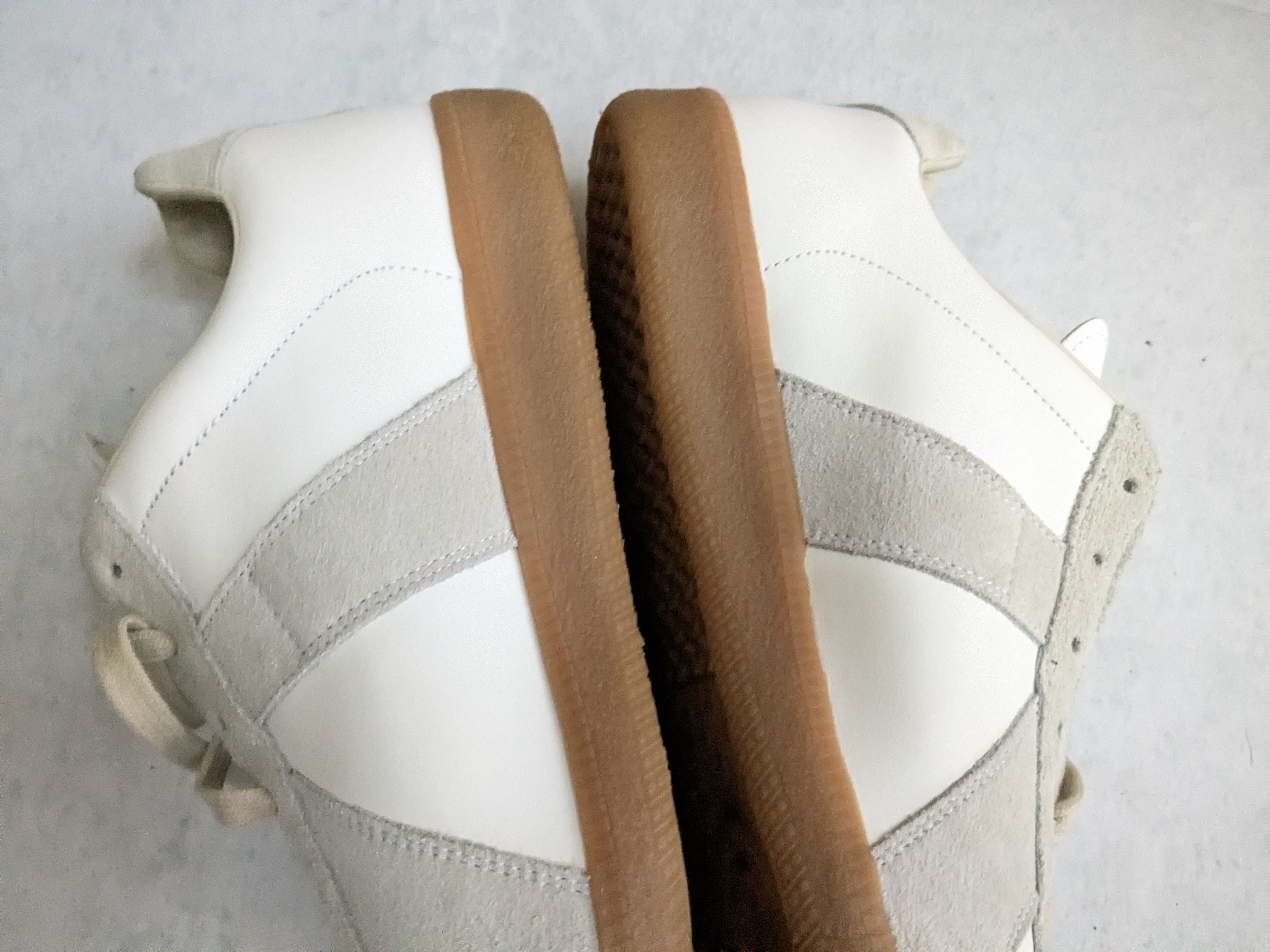 Maison Margiela Maison Margiela GAT White Gray 12 45 Low Tops Size US 12 / EU 45 - 13 Thumbnail