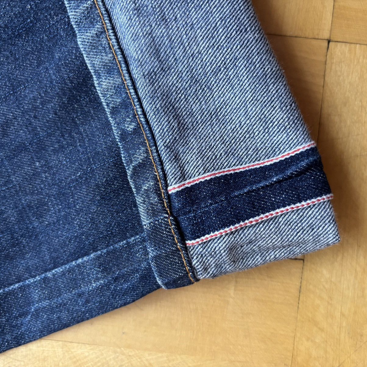 Iron Heart Upper Class Selvage Denim Jeans M-202 Strait Cut Size US 34 / EU 50 - 8 Thumbnail