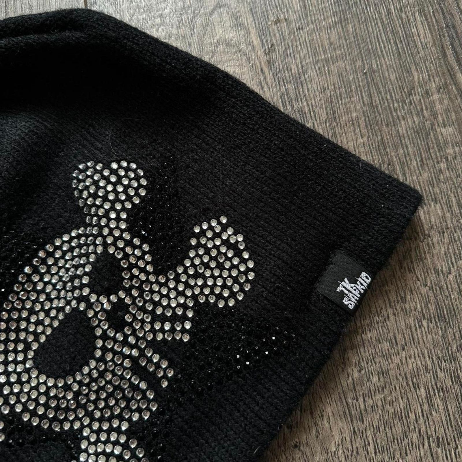 Japanese Brand Vintage Y2K Archive Japanese Skull Star Skullcap Beanie Hat Size ONE SIZE - 6 Thumbnail