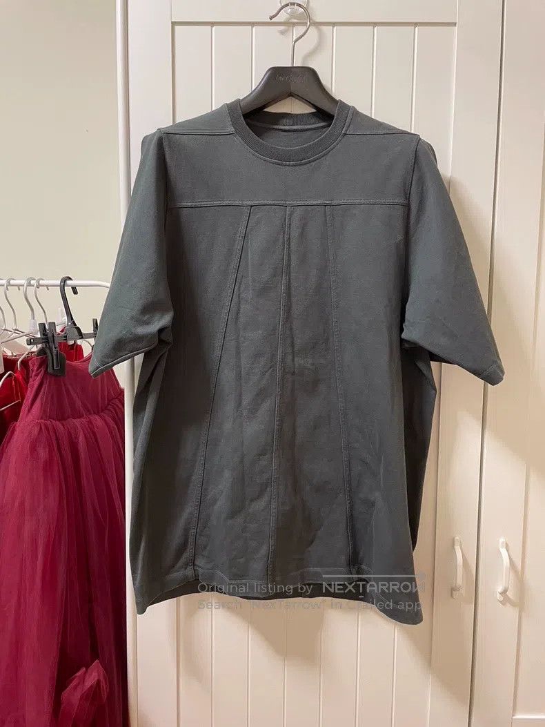 Rick Owens Rick Owens Mainline Army Green Men's Short Sleeves Size US S / EU 44-46 / 1 - 1 Thumbnail