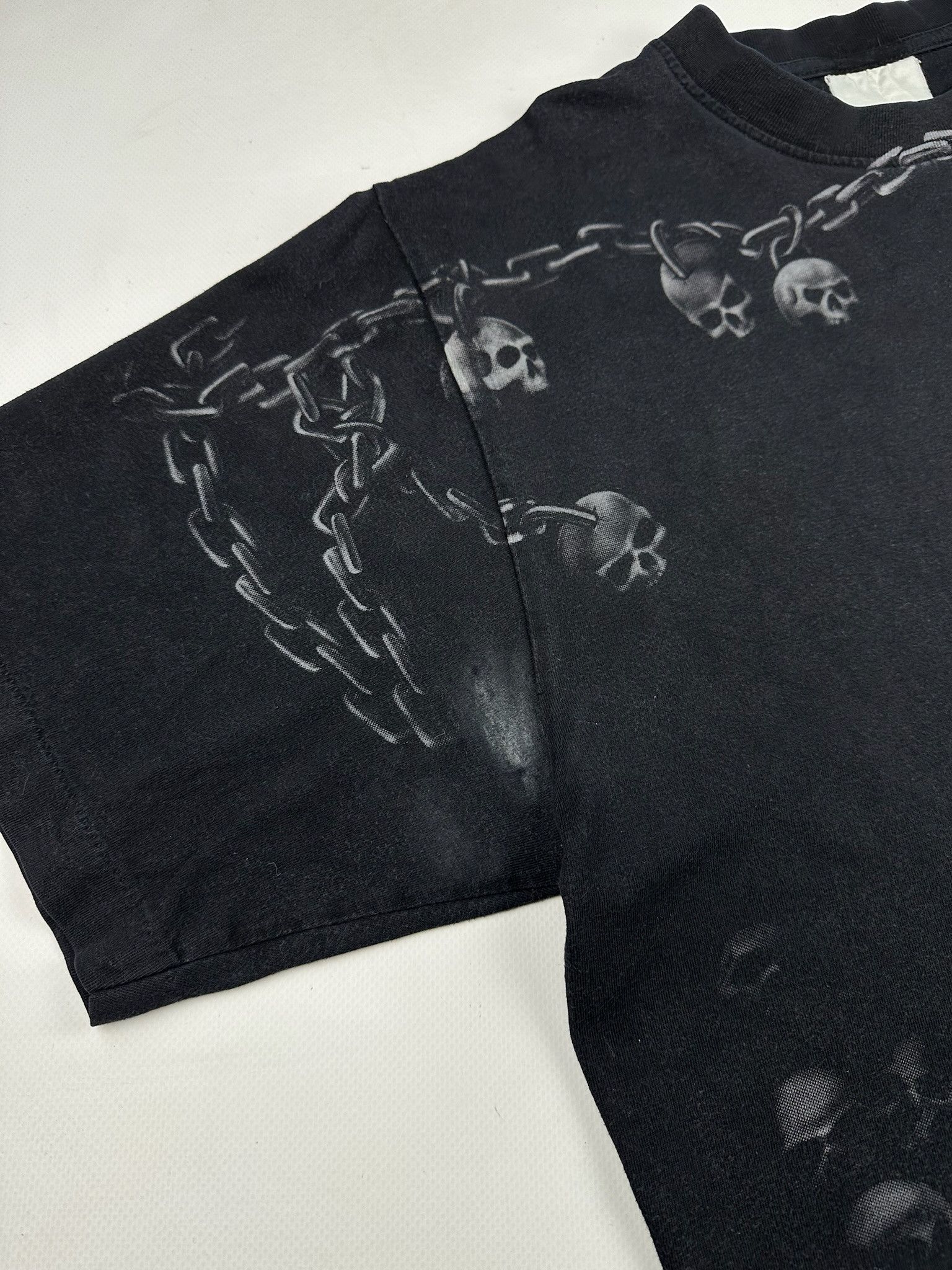 Affliction Affliction style Grim Reaper Skull T Shirt aop Size US XL / EU 56 / 4 - 4 Thumbnail