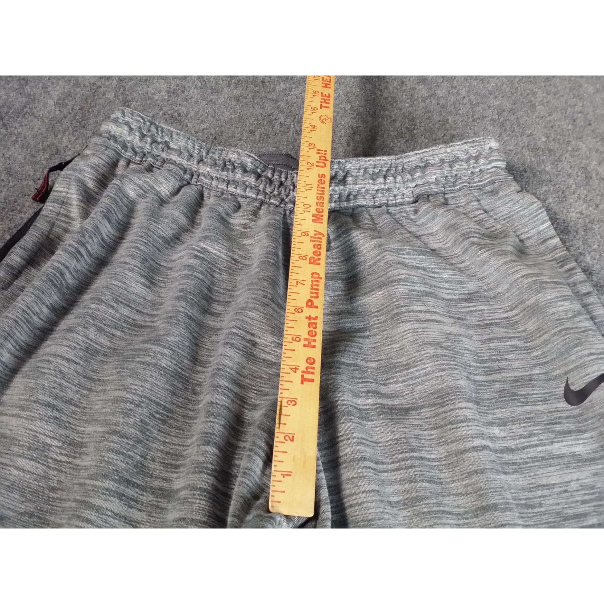 Nike Nike Therma Dri Fit Sweatpants Men Sz XXL Gray Pockets Open Size US 42 / EU 58 - 4 Thumbnail