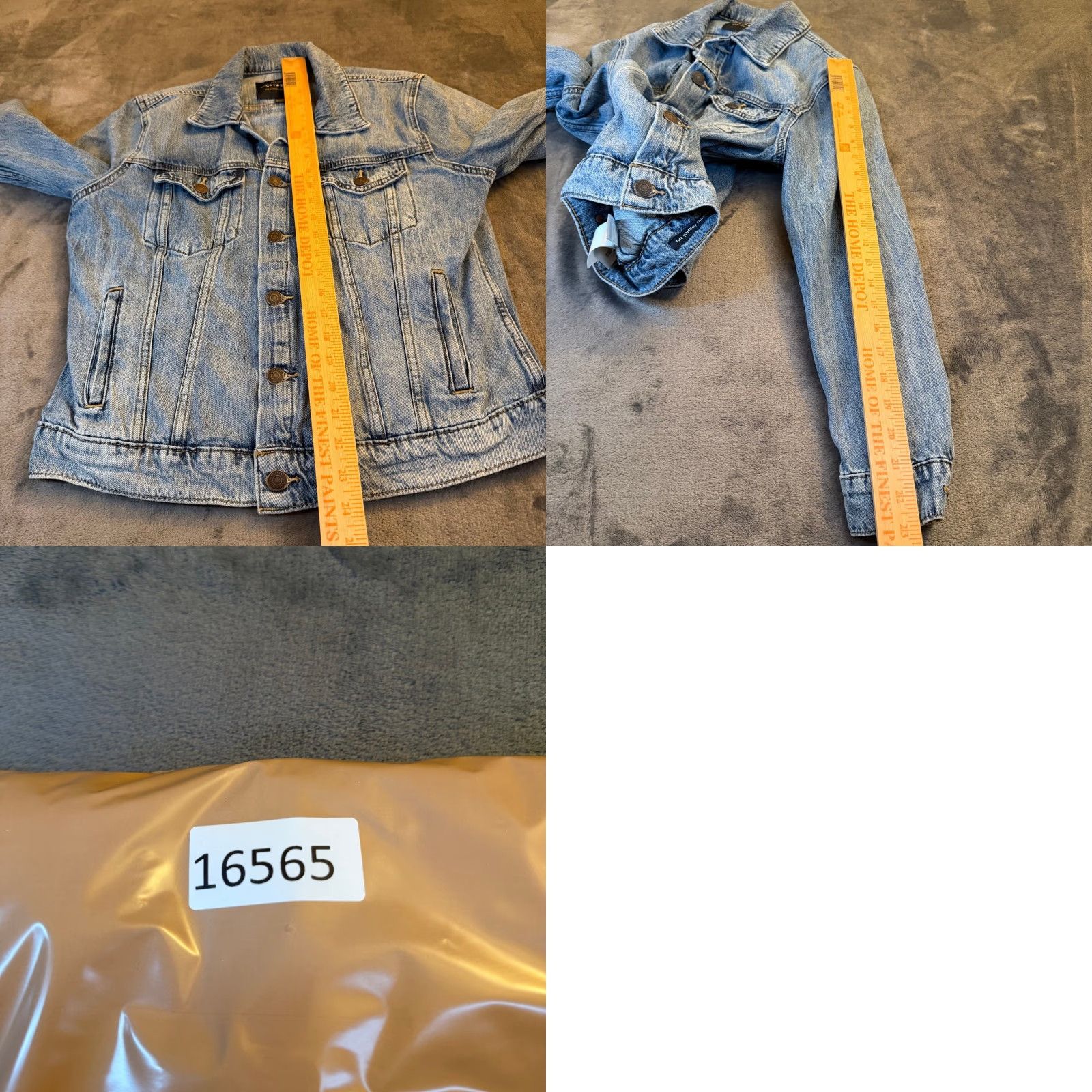 Lucky Brand Lucky Brand Tomboy Trucker Denim Jacket Light Wash Blue Womens Large Size L / US 10 / IT 46 - 8 Thumbnail