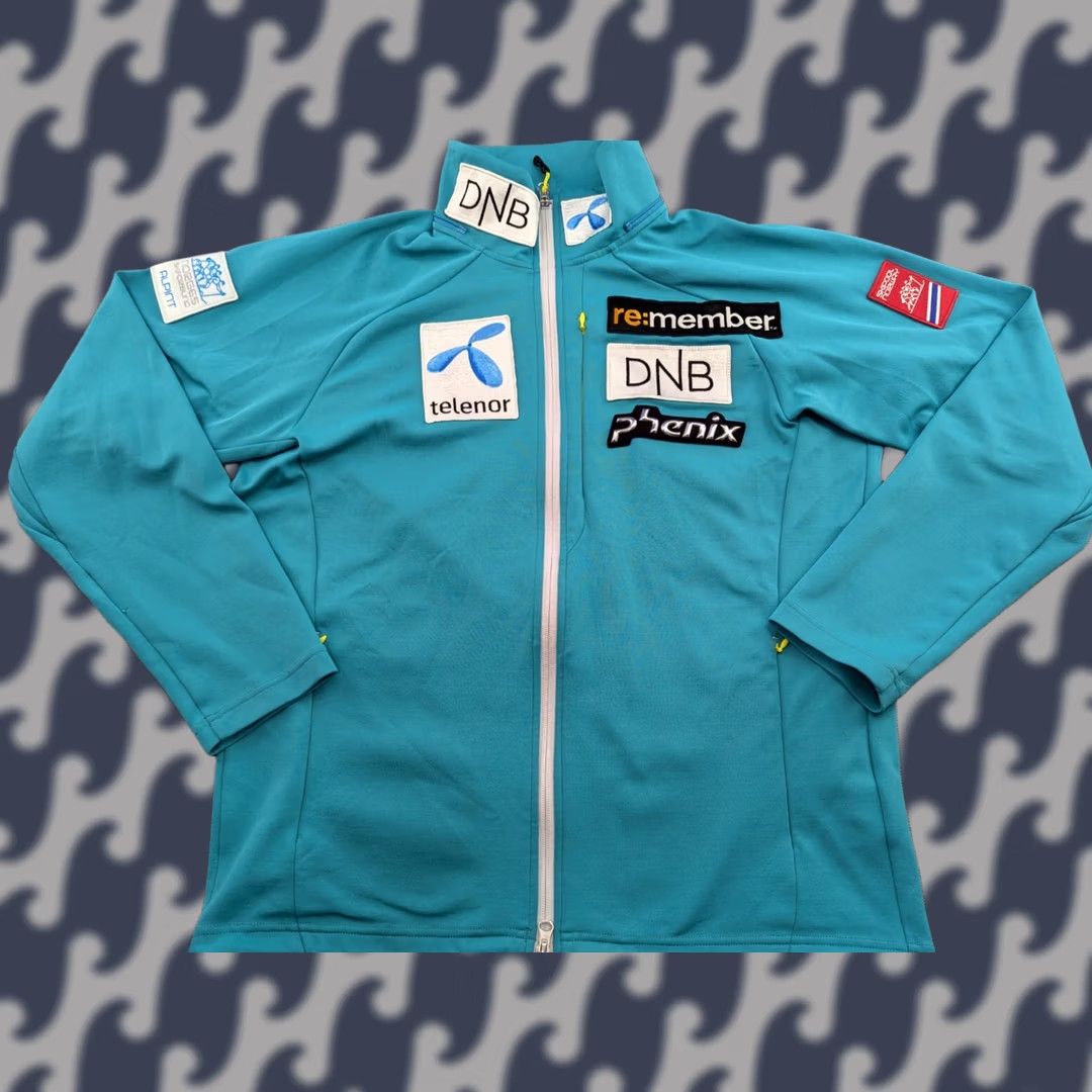 Vintage Phenix Norway Ski Jacket Mens XL Cross Country Teal Softshell DNB Telenor Winter Size US XL / EU 56 / 4 - 1 Thumbnail