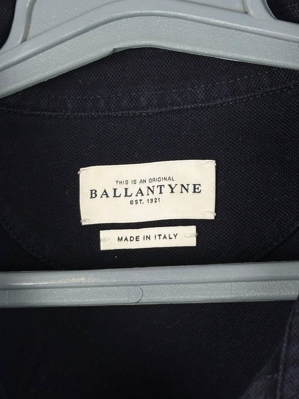 Ballantyne Luxury Ballantyne Navy Cotton Casual Polo T Shirt Size US L / EU 52-54 / 3 - 5 Thumbnail
