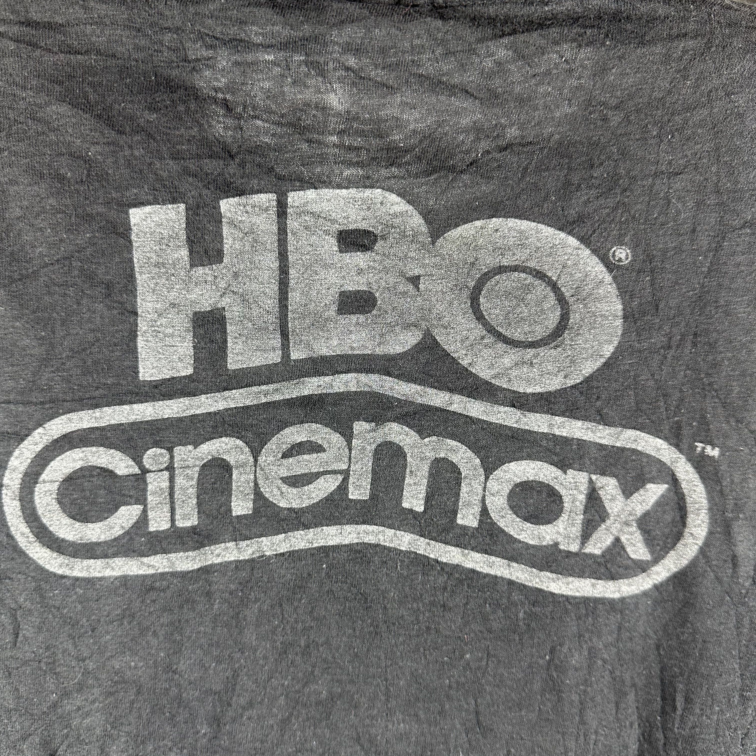 Vintage Vintage 80s HBO Cinemax Studio Playbacks T-shirt Size US M / EU 48-50 / 2 - 4 Thumbnail