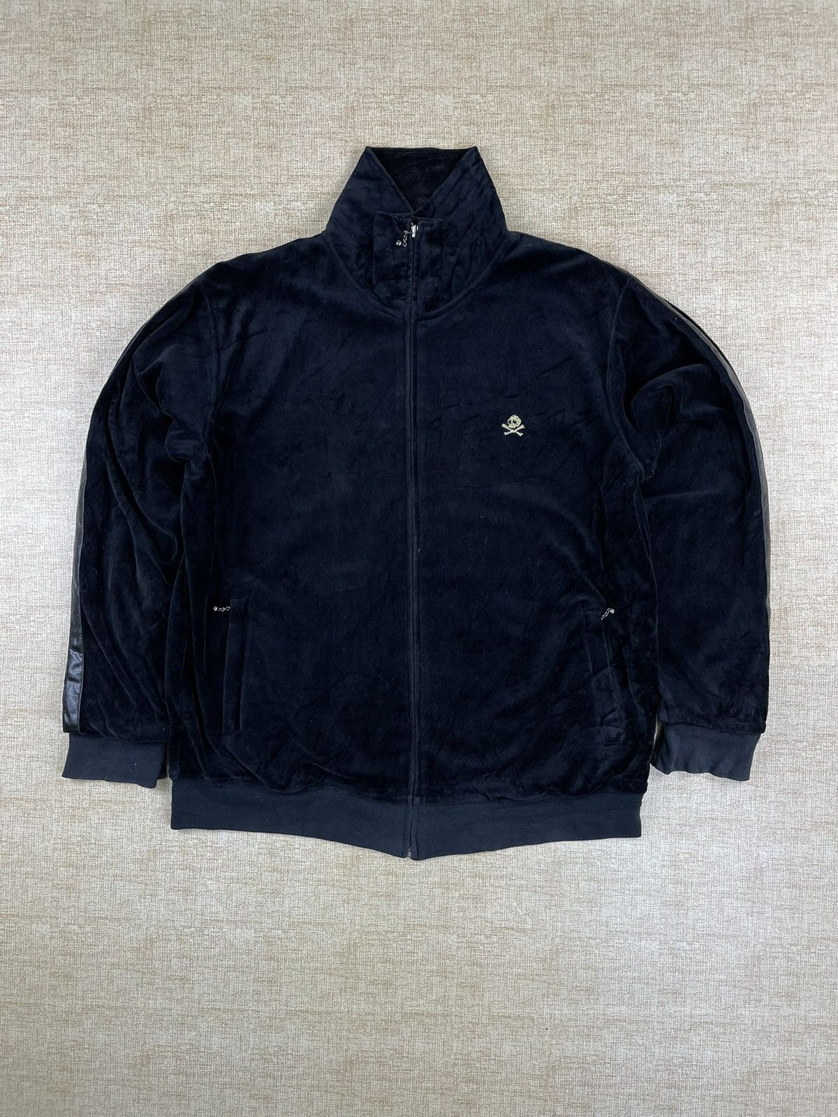 Beams Plus × Vintage Vintage Beams Japanese Brand Embroidery Skulls Velvet Jacket Size US M / EU 48-50 / 2 - 1 Thumbnail