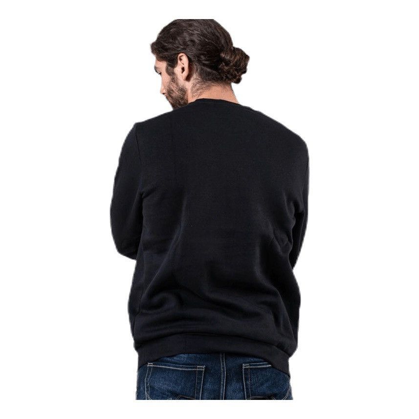Adidas × Designer × Vintage Adidas Tango Sweat Crew Black Sweatshirt Size US L / EU 52-54 / 3 - 10 Thumbnail