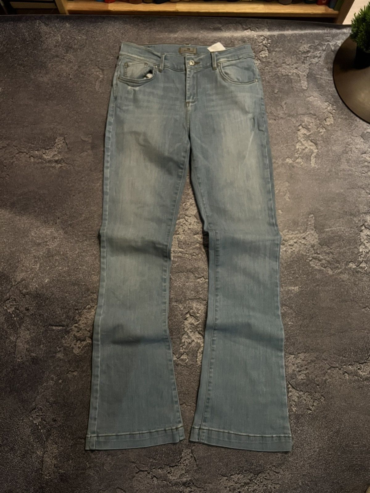 Hysteric Glamour CRAZY Vintage Flared Jeans Avan-Garde Style Y2K For Drip Size US 32 / EU 48 - 2 Thumbnail