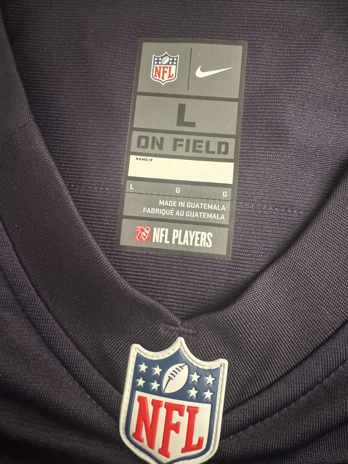 Nike Chicago Bears Justin Fields #1 Home Game Blue Jersey Size US L / EU 52-54 / 3 - 4 Thumbnail