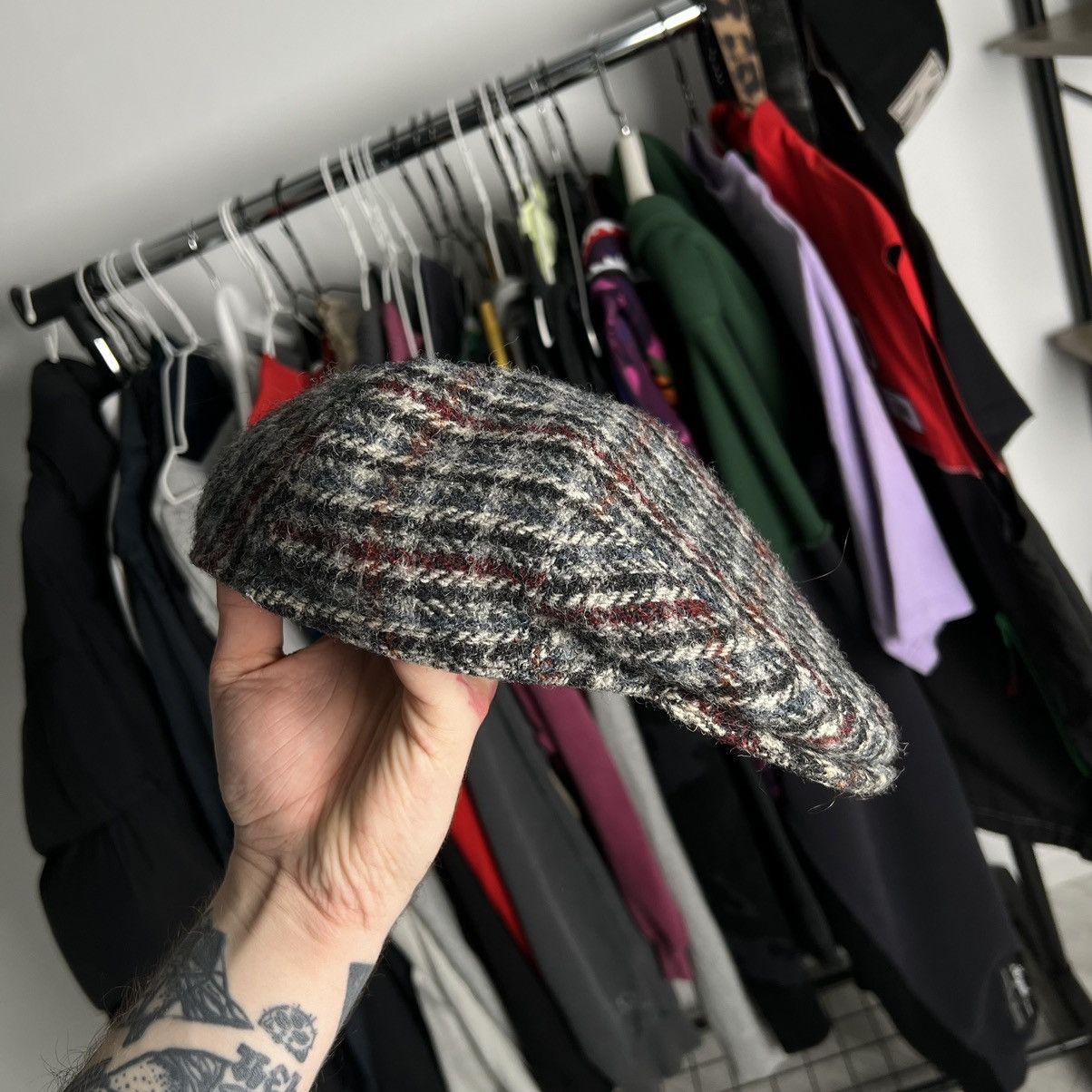 Harris Tweed Harris Tweed Wool Flat Cap Newsboy Cap Size ONE SIZE - 3 Thumbnail