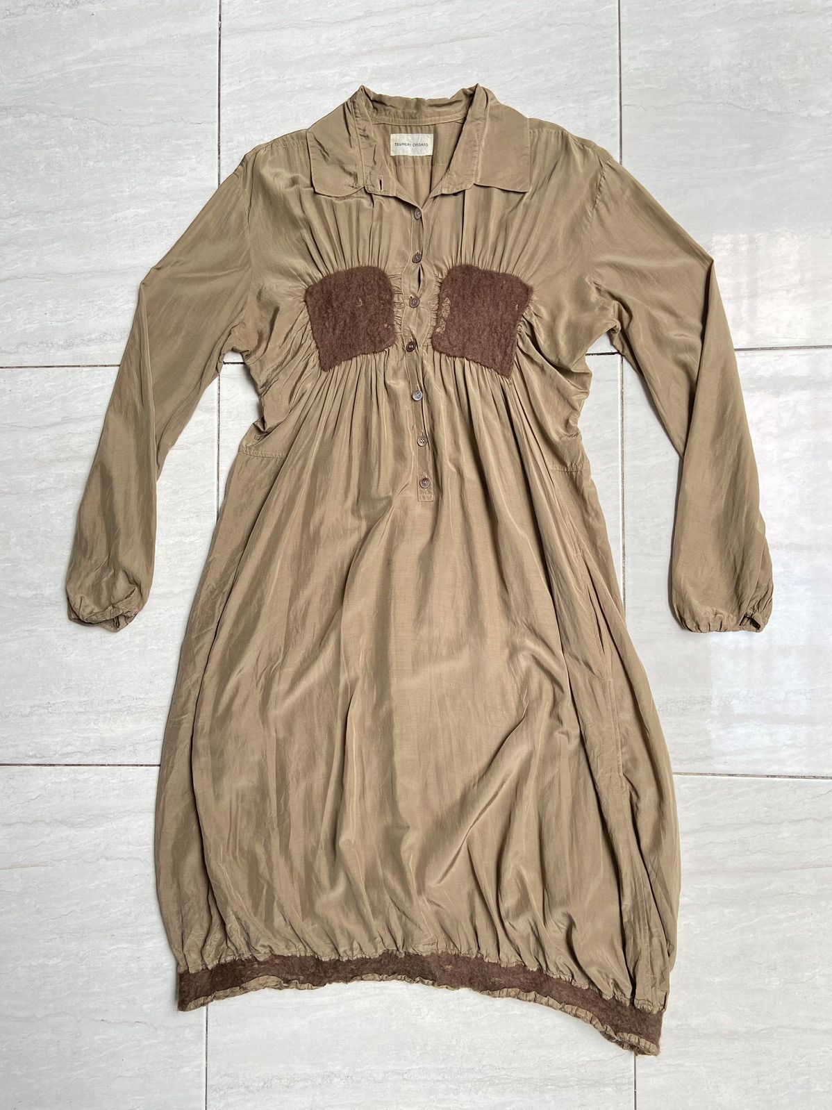 Issey Miyake × Tsumori Chisato TSUMORI CHISATO Brown Dress Size S / US 4 / IT 40 - 1 Thumbnail