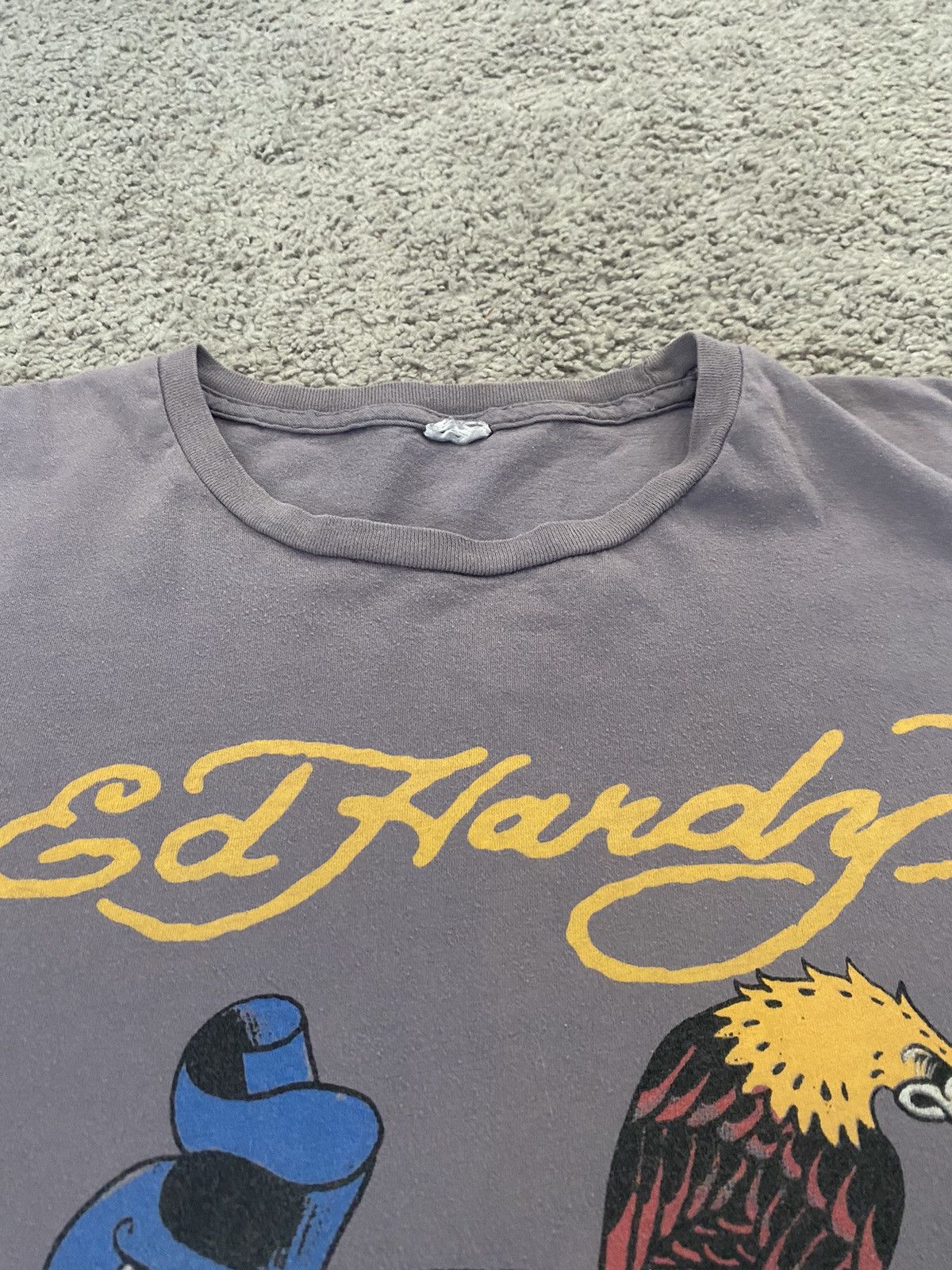 Ed Hardy × Vintage Ed Hardy T shirt skull vintage Size US L / EU 52-54 / 3 - 6 Thumbnail