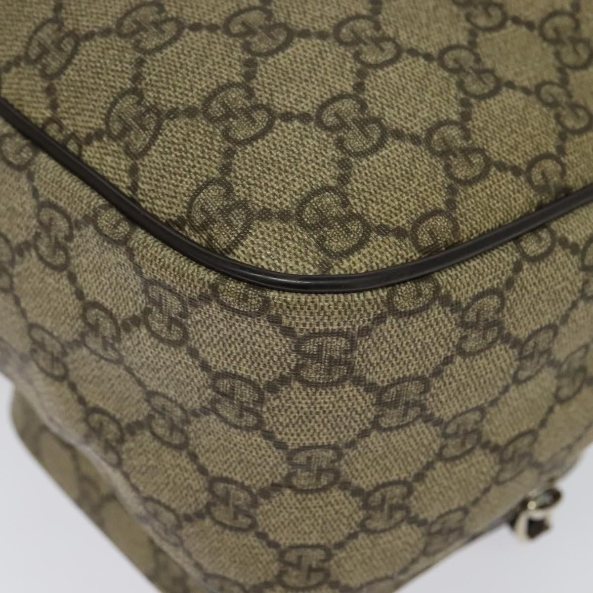 Gucci GUCCI GG Supreme Shoulder Bag Pvc Beige Gold Size ONE SIZE - 13 Thumbnail