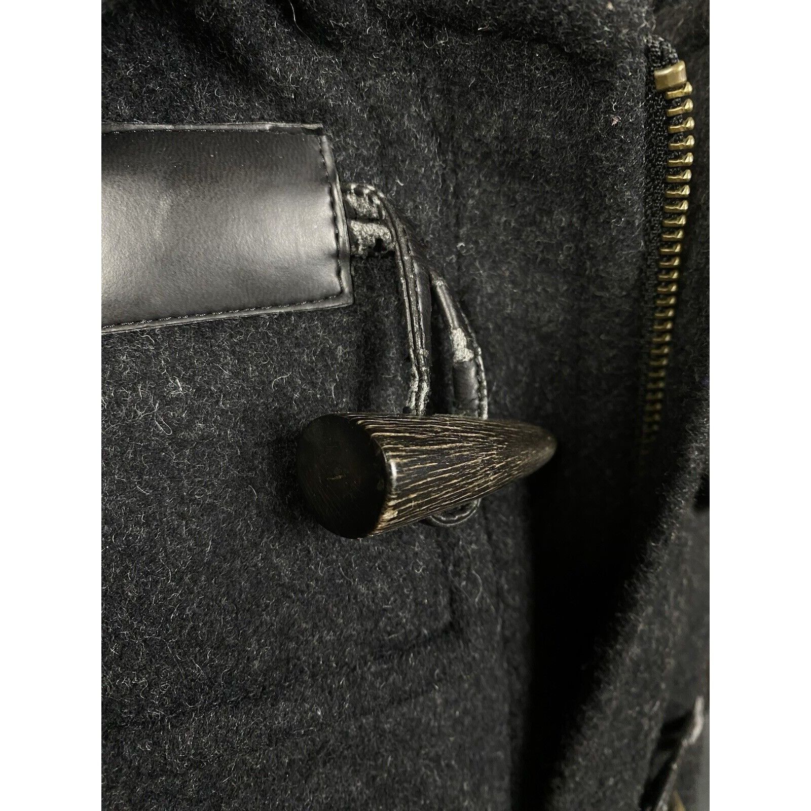Barbour Barbour Men's Gray Wool Duffle Long Coat Size 48/56 Size US XL / EU 56 / 4 - 9 Thumbnail