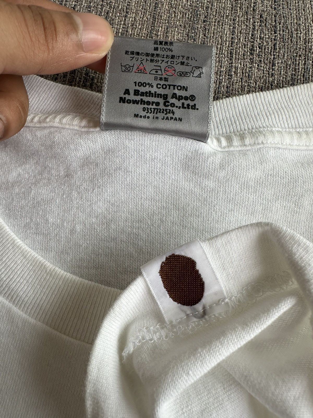 Bape Vintage 90’s A Bathing Ape Bape The Nineth Sense Rare Size US L / EU 52-54 / 3 - 4 Thumbnail