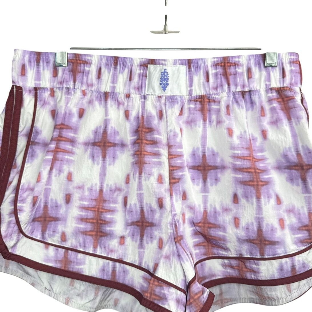 Free People Free People Movement Varsity Blues Printed Women's Shorts Size 34" / US 12 / IT 48 - 6 Thumbnail