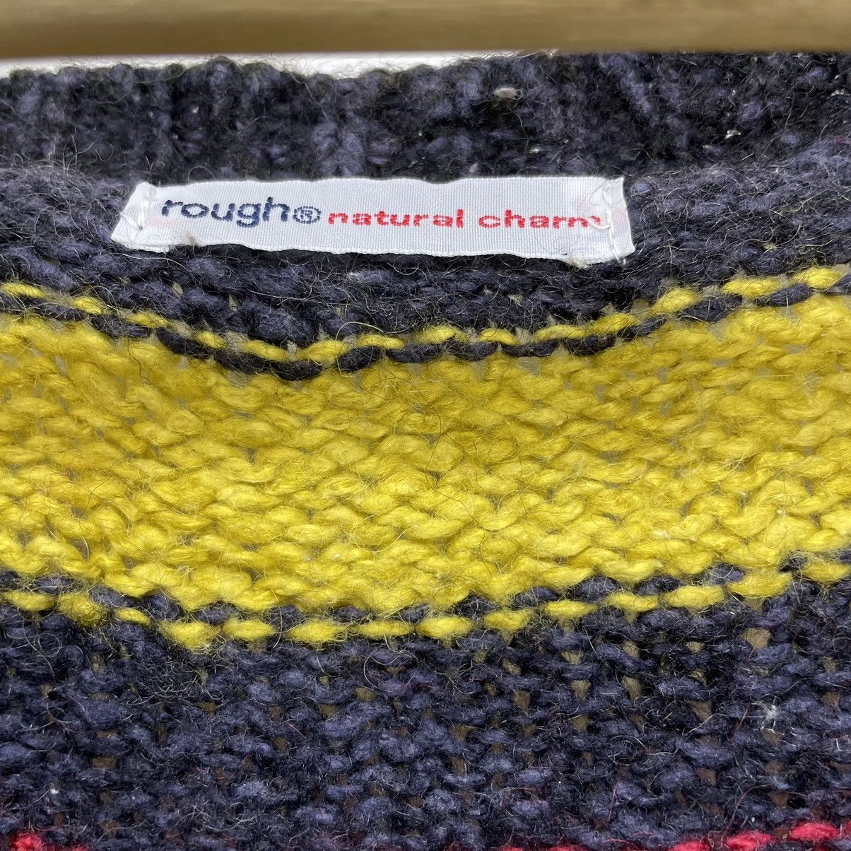 Aran Isles Knitwear Awesome Rough Knit Pullover Jacket Size M / US 6-8 / IT 42-44 - 6 Thumbnail
