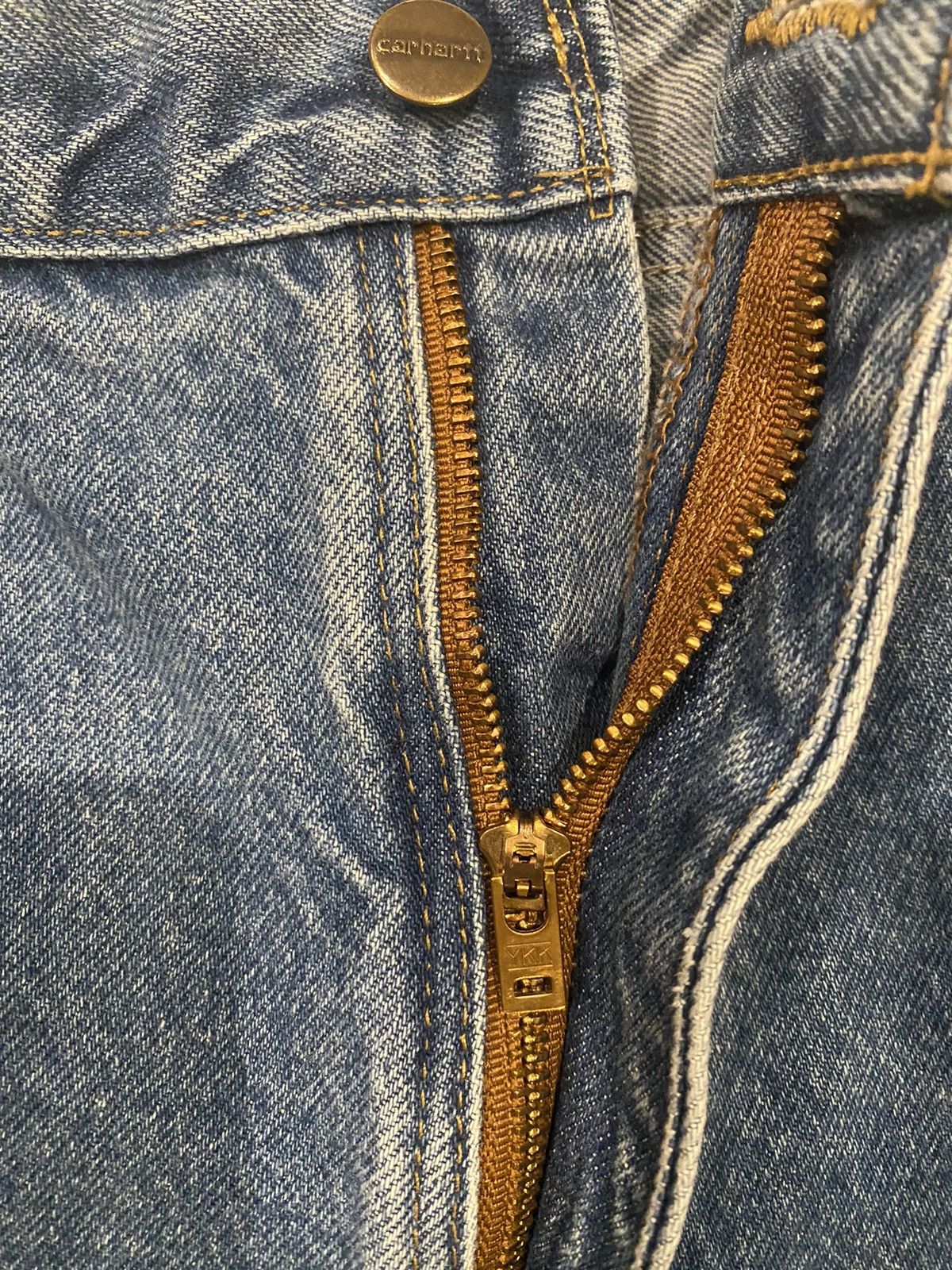 Carhartt Vintage Carhartt Blue Jeans 38 x 32 Relaxed Fit Size US 38 / EU 54 - 8 Thumbnail