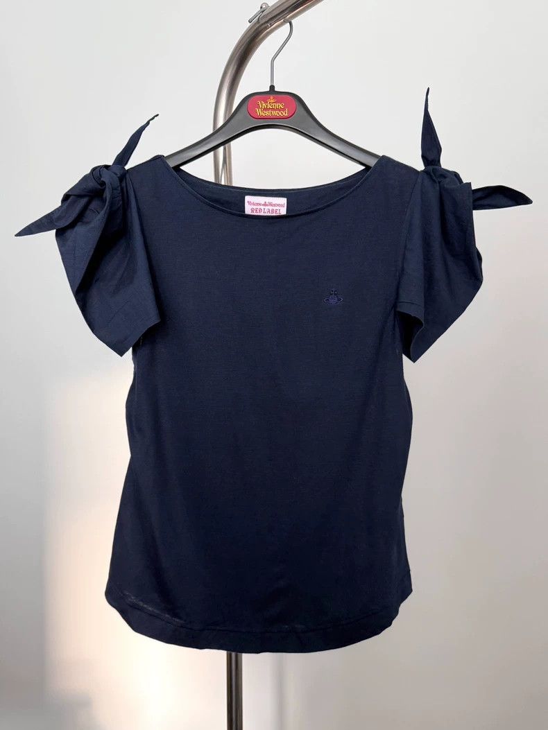 Vivienne Westwood Vivienne Westwood Two butterfly knot bubble sleeve three-d Size M / US 6-8 / IT 42-44 - 1 Thumbnail