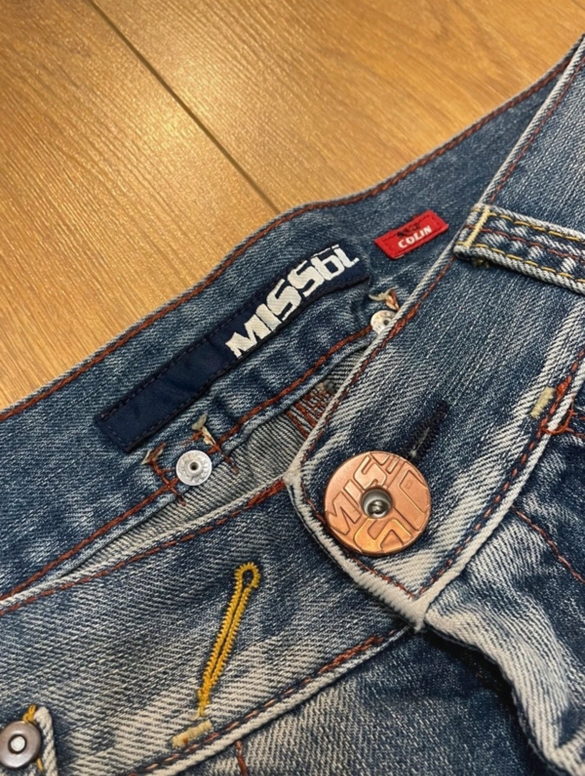 Vintage Miss Sixty 60 retro vintage hiphop ballon denim Size US 28 / EU 44 - 9 Thumbnail