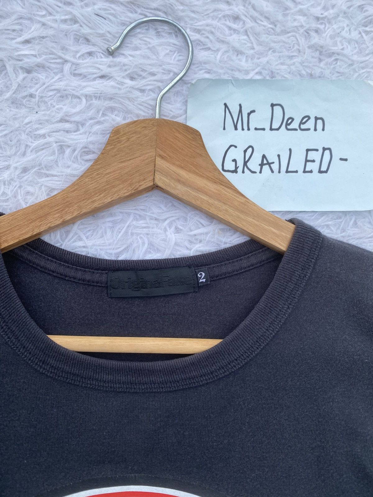 Original Fake Rare Original Fake x KAWS Baby Printed Tshirt Size US S / EU 44-46 / 1 - 8 Thumbnail