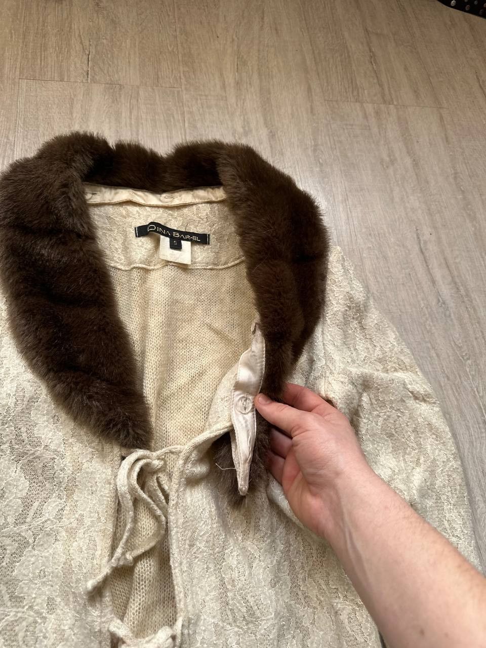 Japanese Brand 00s vintage japan style y2k faux fur cardigan Size S / US 4 / IT 40 - 3 Thumbnail