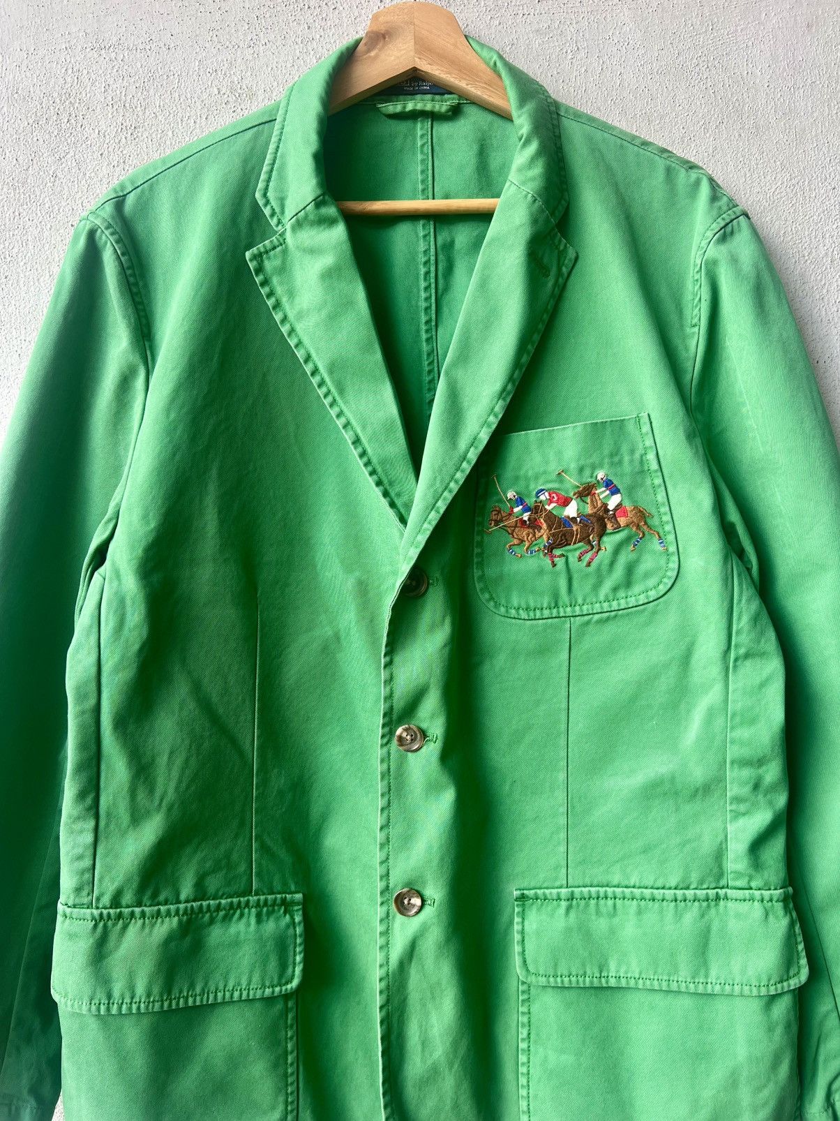 Polo Ralph Lauren Vintage Polo by Ralph Lauren Equestrian Coat Jacket Size US XXL / EU 58 / 5 - 4 Thumbnail
