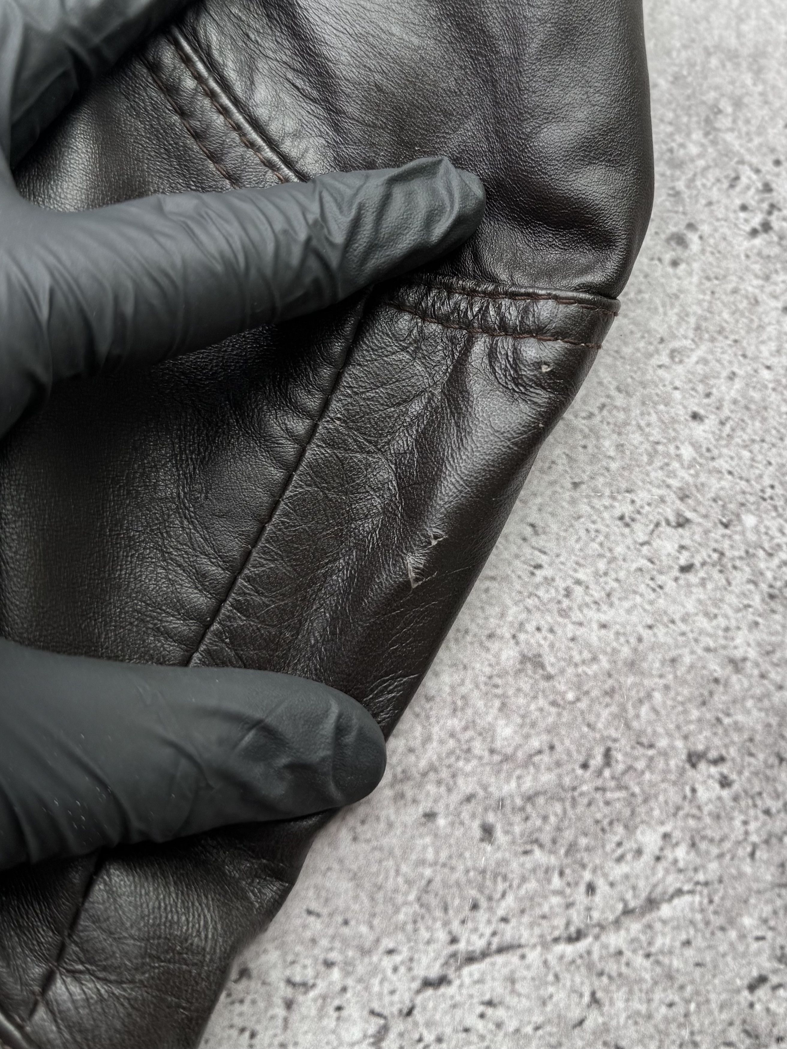 Japanese Brand Vintage Cropped Leather Jacket C539(V2) Size L / US 10 / IT 46 - 11 Thumbnail