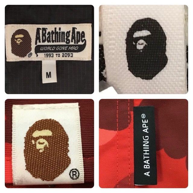 Bape Red camo BAPE hoodie snowboard jacket a bathing ape Size US M / EU 48-50 / 2 - 7 Thumbnail