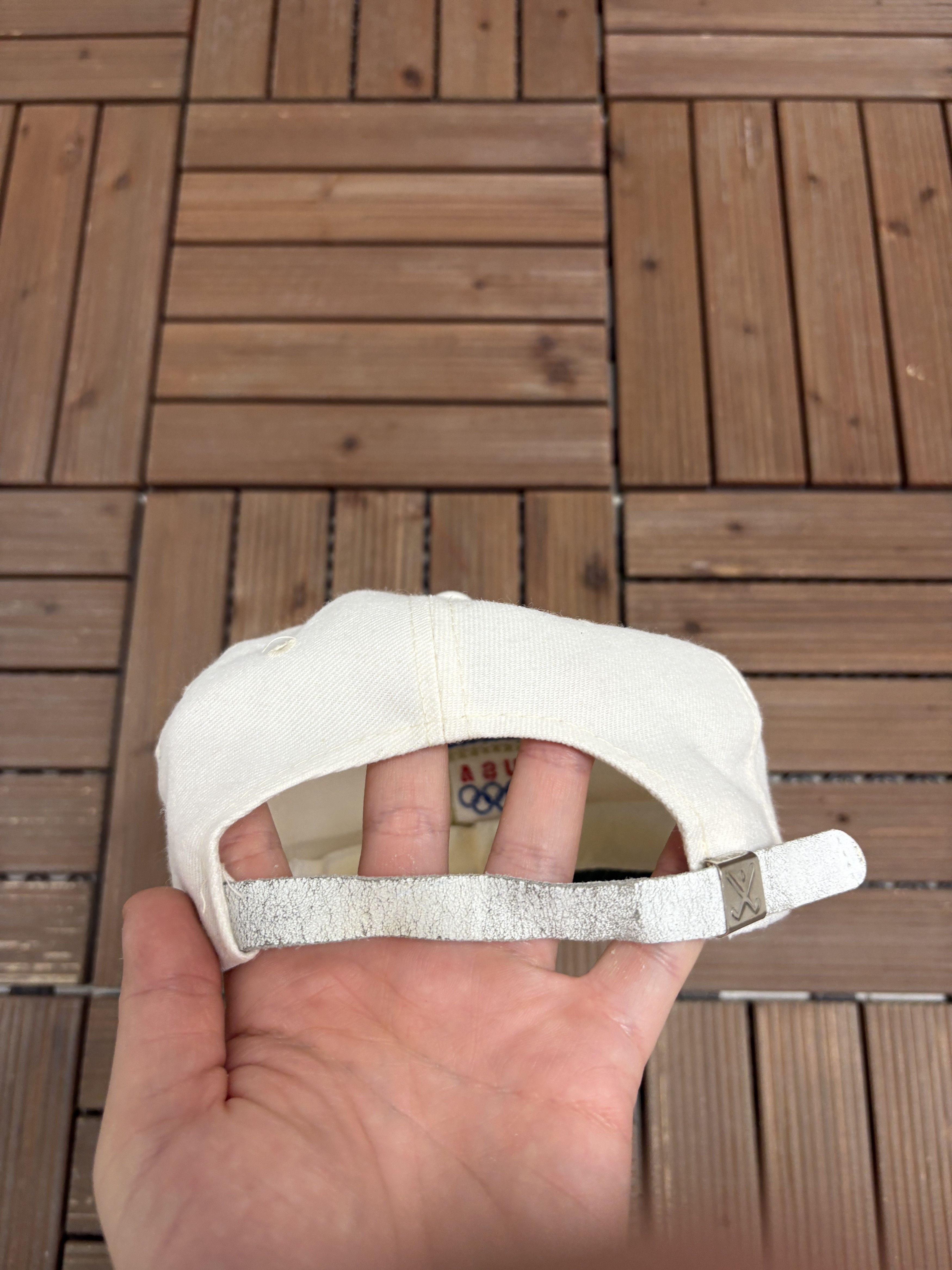 Vintage United States Olympics Vintage White Hat Cap Size ONE SIZE - 5 Thumbnail