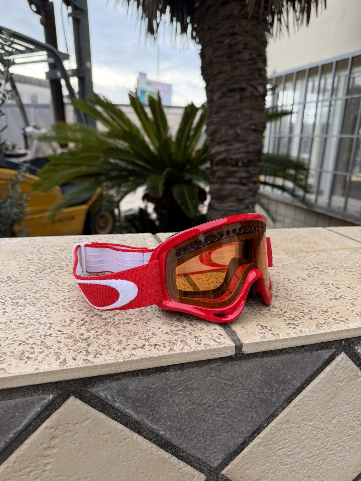 Oakley Oakley Ski Glasses Red Vintage Size ONE SIZE - 1 Thumbnail