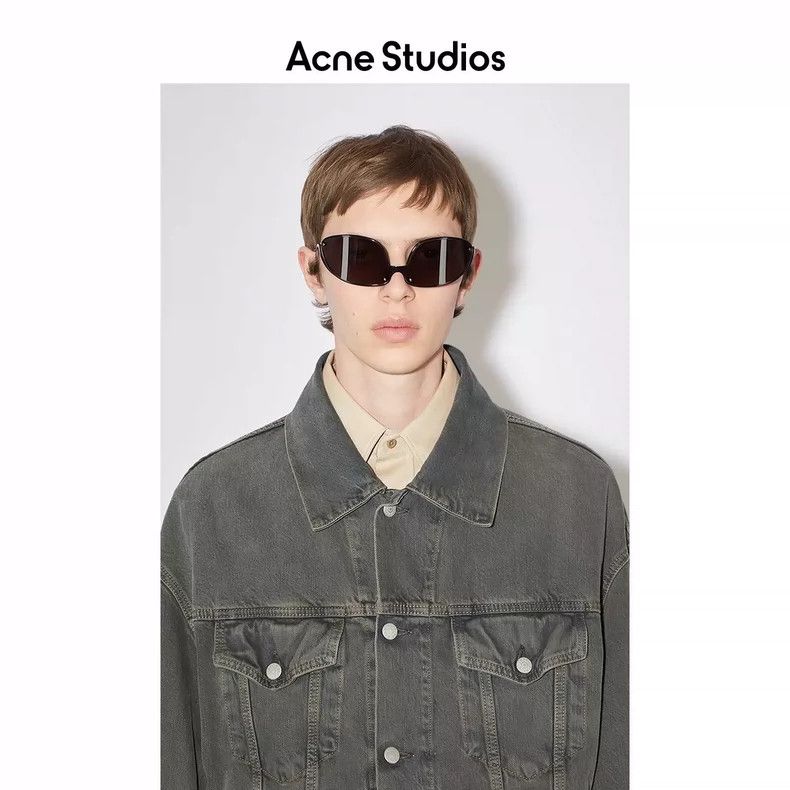 Acne Studios acne studios Black denim jacket 2504-Nextarrow Size US L / EU 52-54 / 3 - 1 Thumbnail